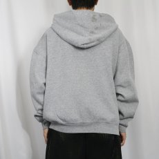画像3: 90's USA製 スウェットジップパーカー XL (3)