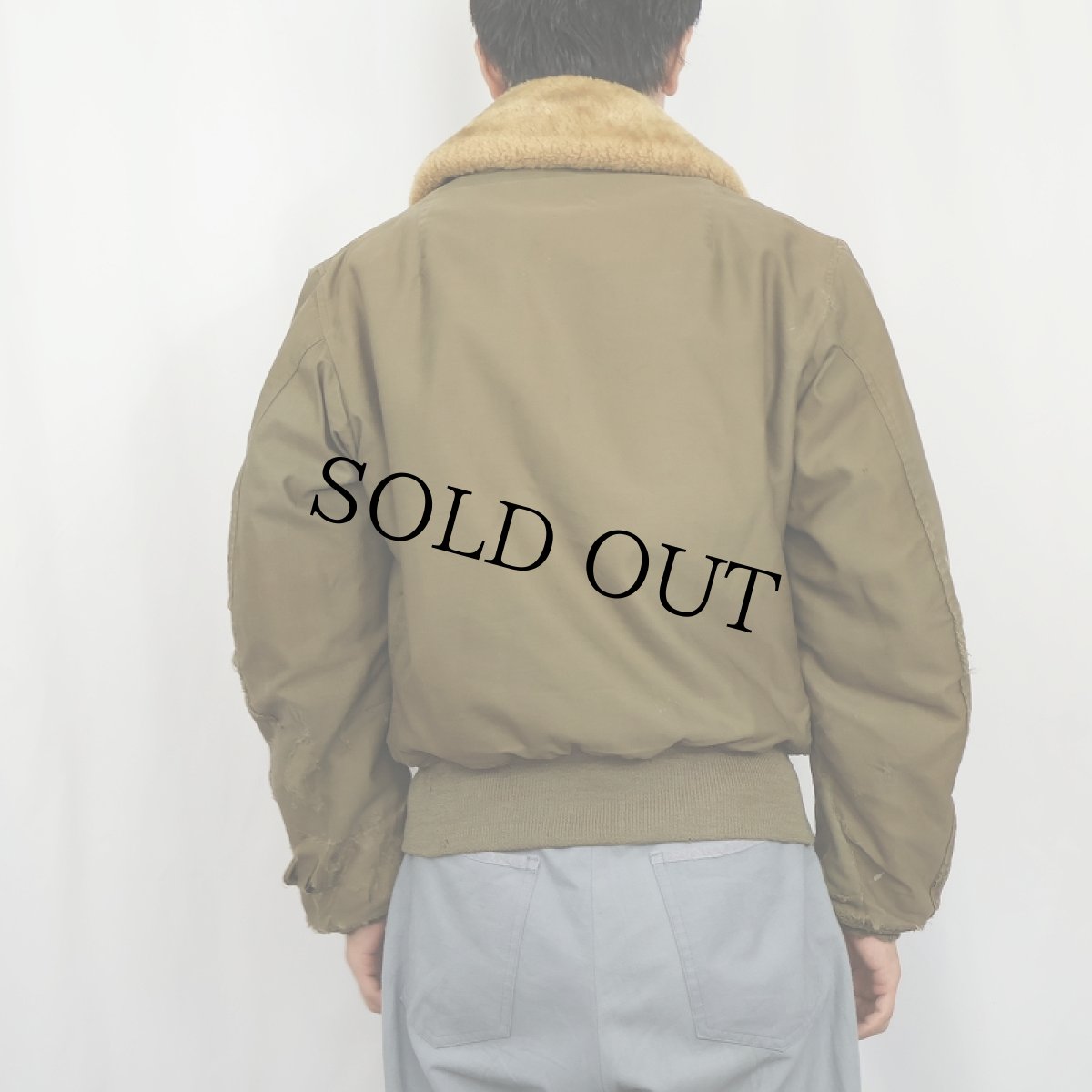 画像3: 40's U.S.ARMY AIR FORCE B-15A フライトジャケット SIZE36 (3)