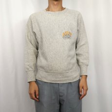 画像2: 80's Champion REVERSE WEAVE トリコタグ USA製 "ARMY" プリントスウェット S (2)
