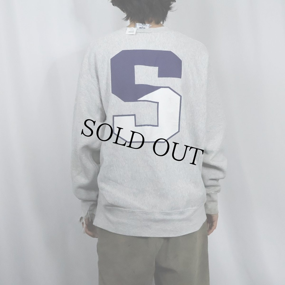 画像4: 90's Lee REVERSE WEAVE TYPE "SWAMPSCOTT" プリントスウェット XL (4)