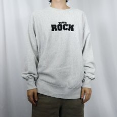 画像2: 90's Lee USA製 REVERSE WEAVE TYPE "THE ROCK" 刺繍スウェット XL (2)
