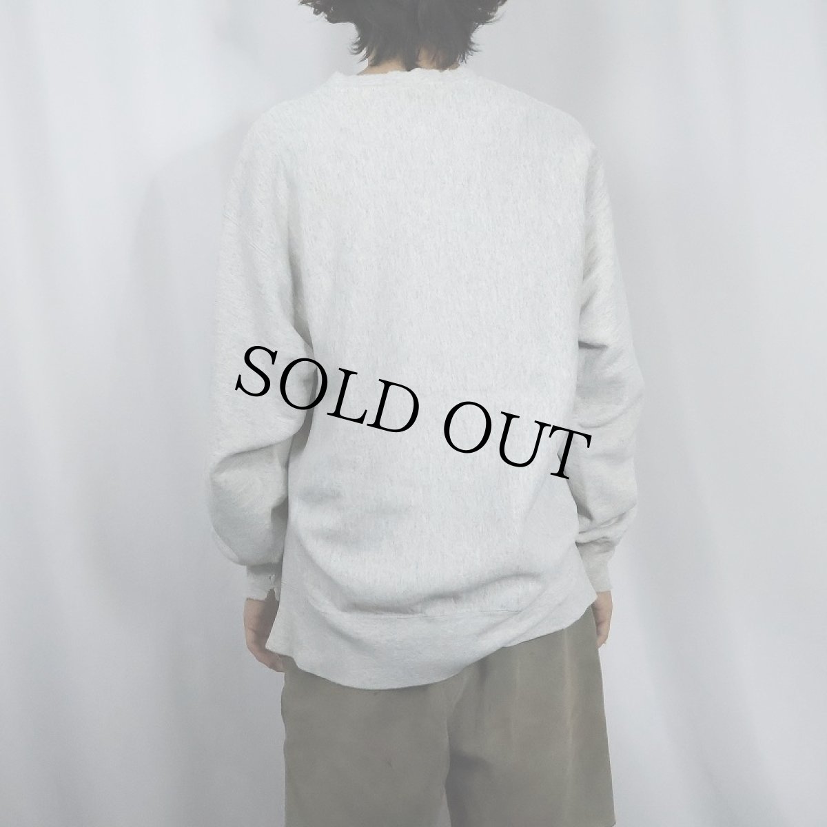 画像3: 90's Lee USA製 REVERSE WEAVE TYPE "THE ROCK" 刺繍スウェット XL (3)