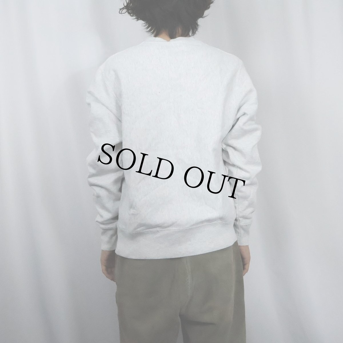 画像3: 2000's Champion REVERSE WEAVE "CAVALIERS BISHOP DUBOURG" プリントスウェット S (3)