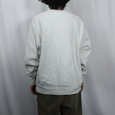 画像3: 2000's Champion REVERSE WEAVE "MCV" プリントスウェット L (3)