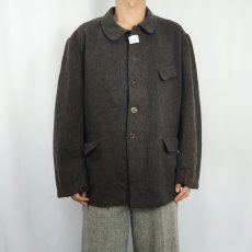 画像2: 50's Pacal FRENCH ウールファーマーズジャケット (2)