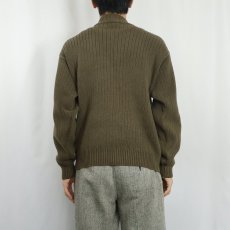 画像3: 80〜90's BANANA REPUBLIC モックネック コットンニットセーター S (3)