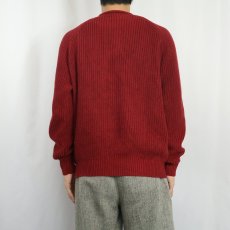 画像3: 2000's L.L.Bean ロールネック コットンニットセーター M (3)