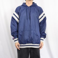 画像2: 80's RUSSELL ATHLETIC USA製 ハーフジップナイロンパーカー XL (2)