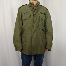 画像2: 70's U.S.ARMY M-65 フィールドジャケット 3rd グレーライナー MEDIUM-REGULAR (2)