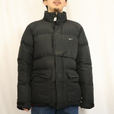 画像2: NIKE ダウンジャケット BLACK (2)