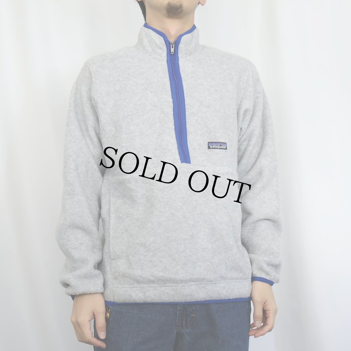 画像3: 2000's Patagonia シンチラ ハーフジップフリースジャケット S (3)