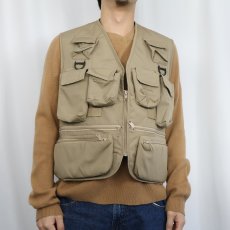 画像4: 80〜90's L.L.Bean フィッシングベスト M (4)