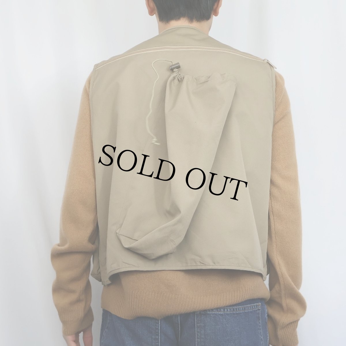 画像5: 80〜90's L.L.Bean フィッシングベスト M (5)