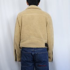画像3: POLO Ralph Lauren "Double Riders Type" ボアライダースジャケット タグ付き未使用 L  (3)