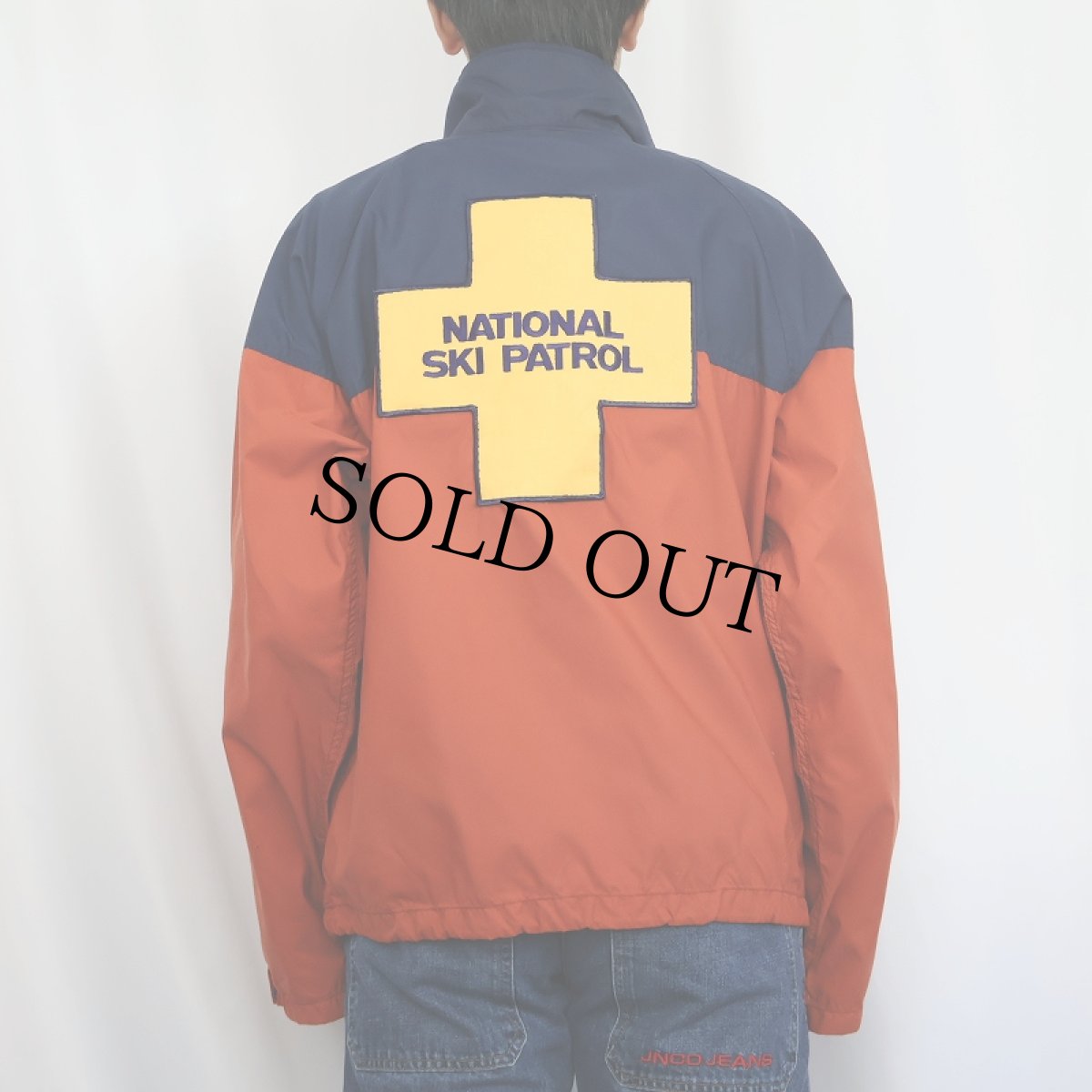 画像4: 80's THE NORTH FACE USA製 "NATIONAL SKI PATROL" ワッペン付き ナイロンジャケット L (4)