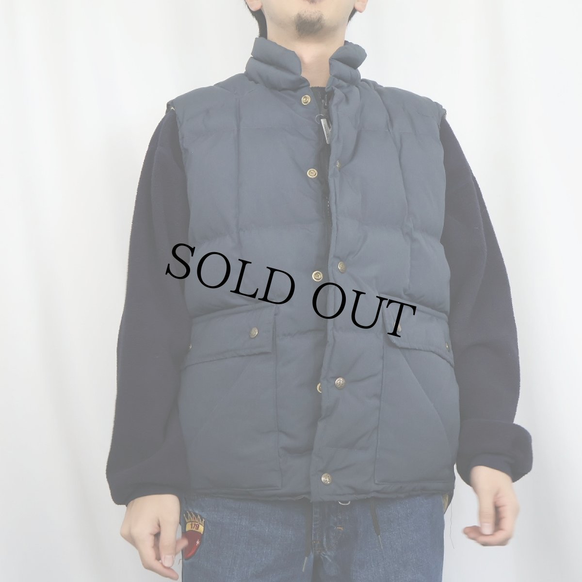 画像2: 80's Eddie Bauer BLIZZARD MASTER VEST L (2)