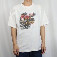 画像3: 90's MAD CITY サスペンス映画プリントTシャツ L (3)