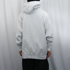 画像3: Champion REVERSE WEAVE "NAVY" プリントスウェットフーディー XL (3)