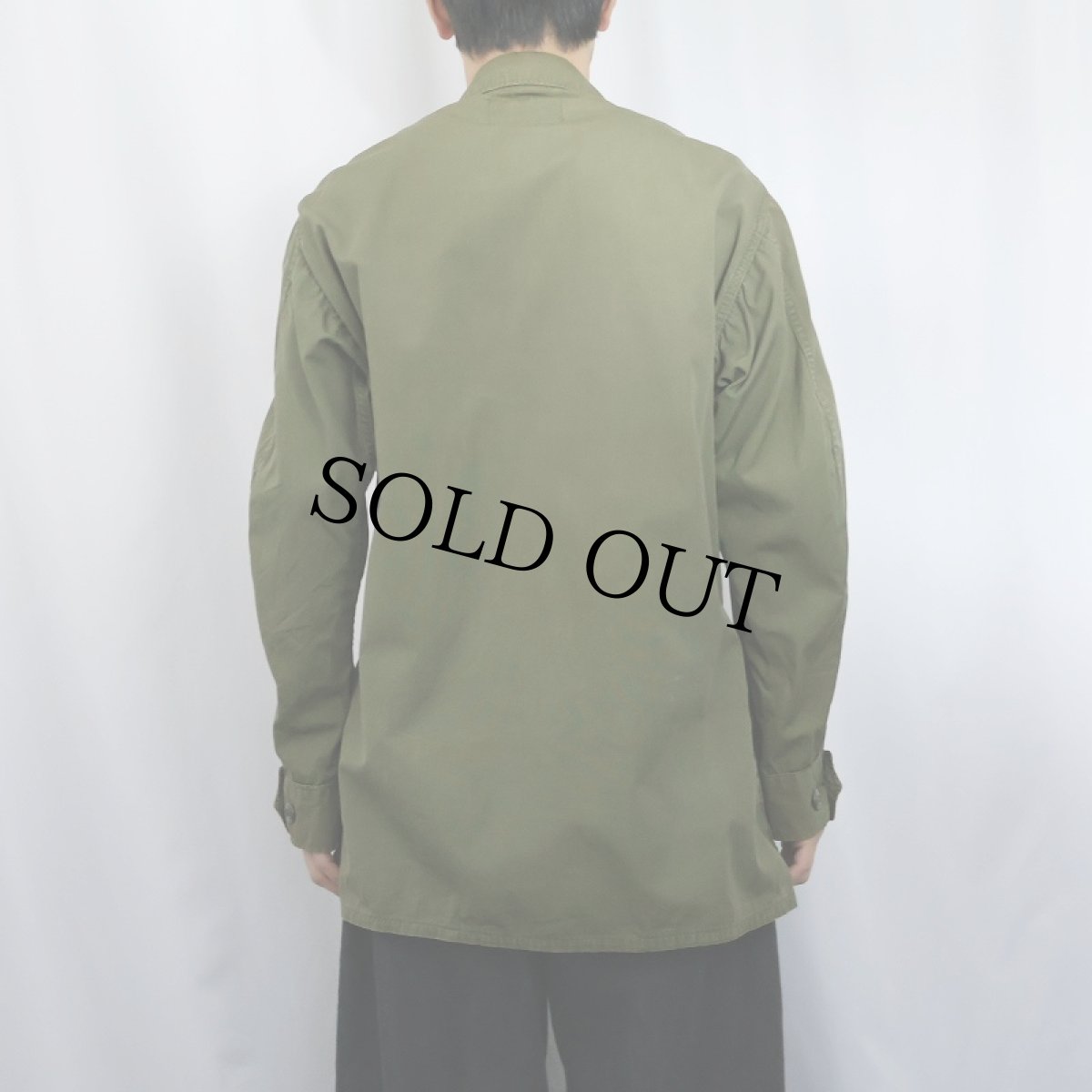 画像4: 60's U.S.ARMY ジャングルファティーグジャケット 2nd〜3rd 移行期 (4)