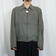 画像2: 50's Lou Foster レーヨンスポーツジャケット (2)