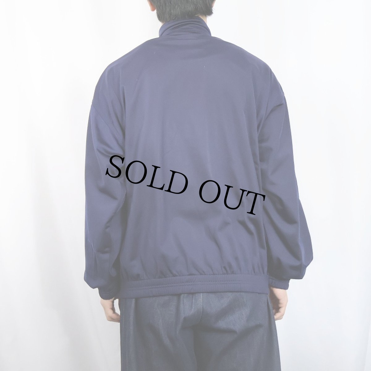 画像3: 90's〜 diadora サイドライン トラックジャケット NAVY SIZE50 (3)