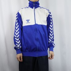 画像2: 80's〜 hummel サイドライン トラックジャケット SIZE46 (2)