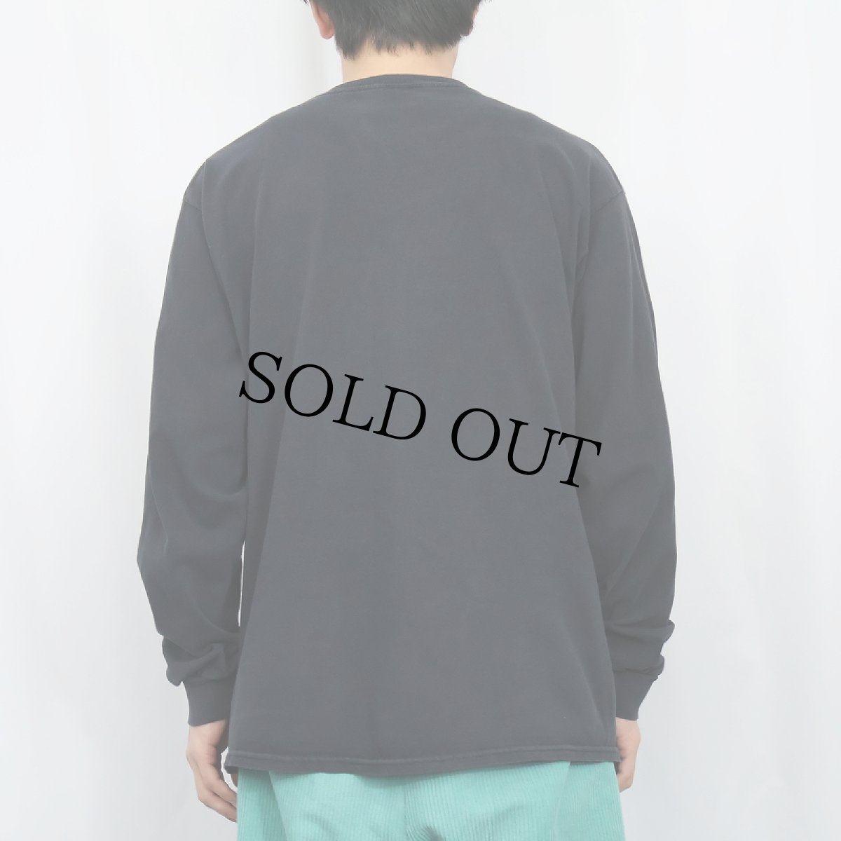 画像3: THRASHER ロゴプリントロンT BLACK L (3)