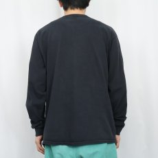 画像3: THRASHER ロゴプリントロンT BLACK L (3)