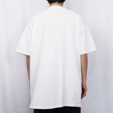 画像3: 90's "E.Wington Haycock" アートペイントTシャツ XXL (3)