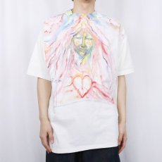 画像2: 90's USA製 "Winston" アートペイントTシャツ XL (2)