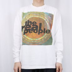 画像3: 90's The Real People ロックバンドプリントロンT (3)