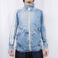 画像3: GREG LAUREN Scrap Work Denim Jacket (3)