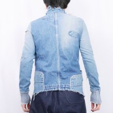 画像4: GREG LAUREN Scrap Work Denim Jacket (4)