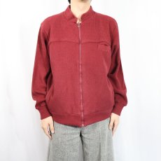 画像2: 70's Montgomery Ward 裏ボア アクリルニットジャケット XL (2)