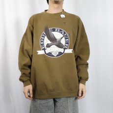 画像2: 90's GS SPORT "Eddie Bauer" プリントスウェット (2)