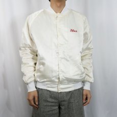 画像2: 90's AMERICAS FINEST USA製 刺繍入り ナイロンスタジャン L (2)