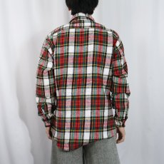 画像3: 70's rappers USA製 ヘビーネルシャツ M (3)