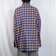 画像3: 80's JC Penney USA製 チェック柄 ヘビーネルシャツ (3)