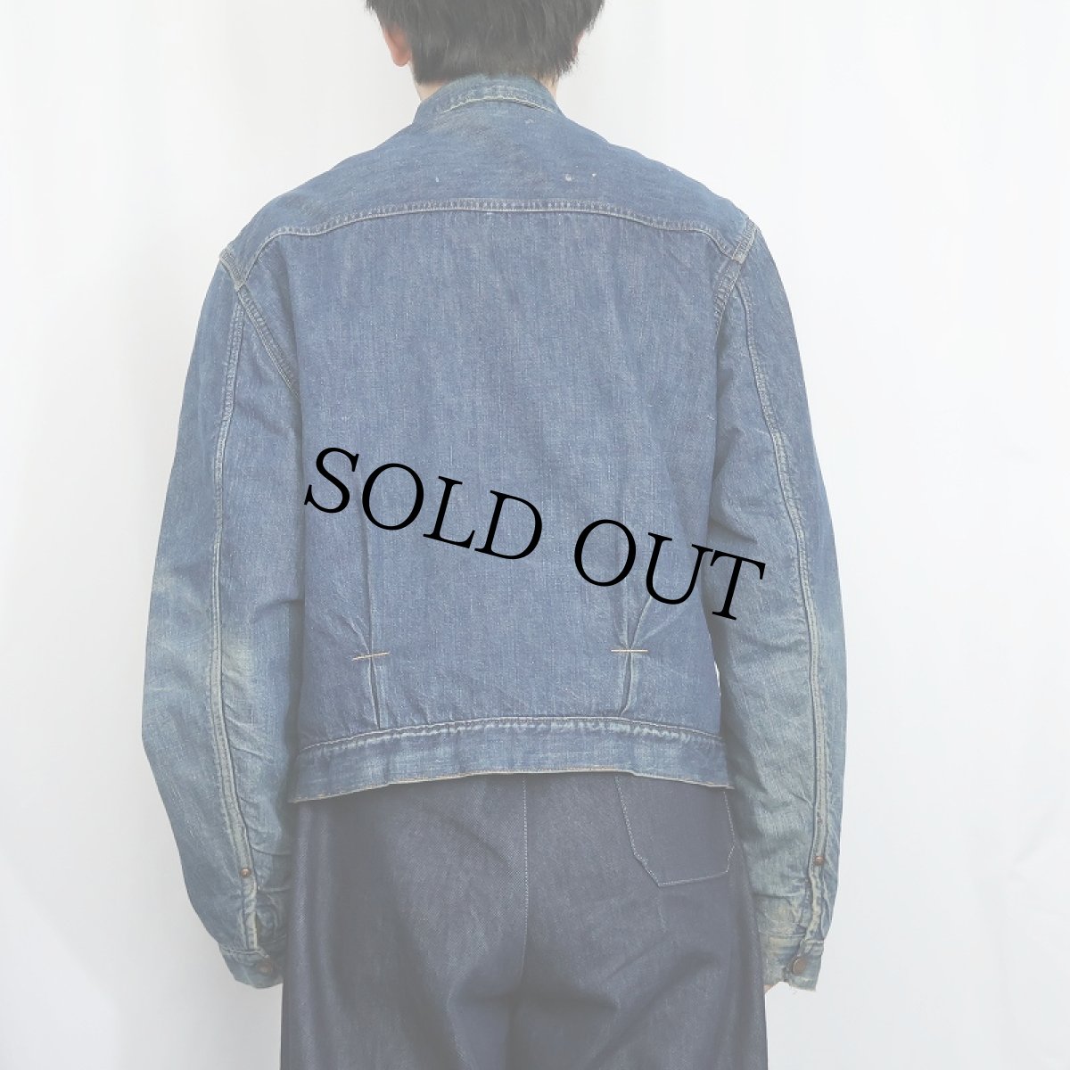 画像3: 50〜60's HERCULES ブランケットライナー デニムジャケット (3)