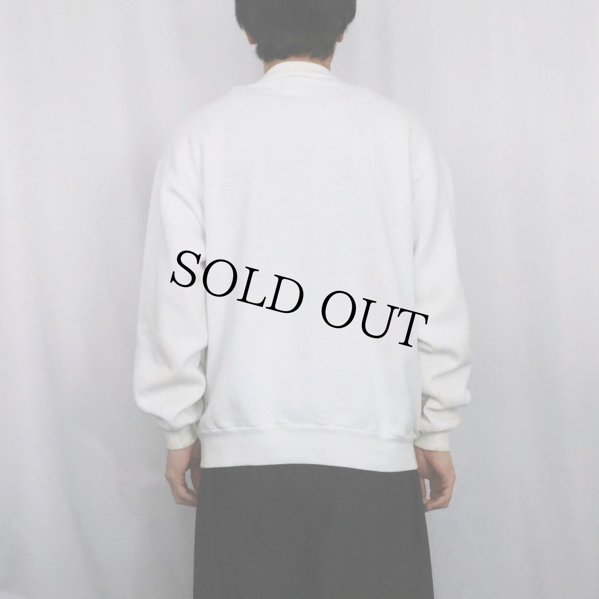 画像3: 90's Helio Graphics USA製 グラフィックプリントスウェット L (3)