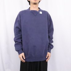 画像2: 90's RUSSELL ATHLETIC USA製 "PRO COTTON" 前Vスウェット XL (2)