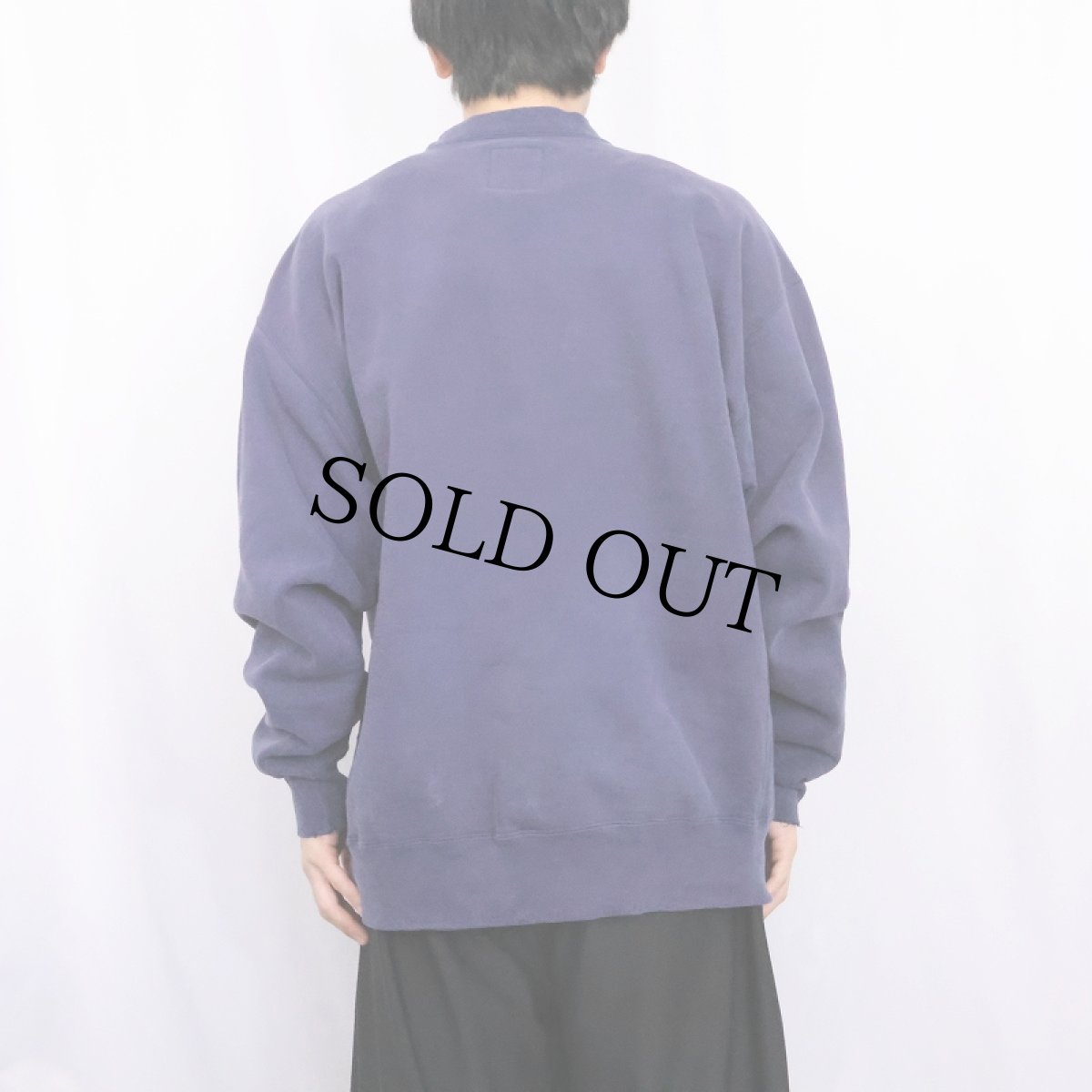 画像3: 90's RUSSELL ATHLETIC USA製 "PRO COTTON" 前Vスウェット XL (3)