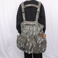 画像4: 90's 10x USA製 "TREBARK" トレバークカモ柄 ハンティングベスト XL (4)