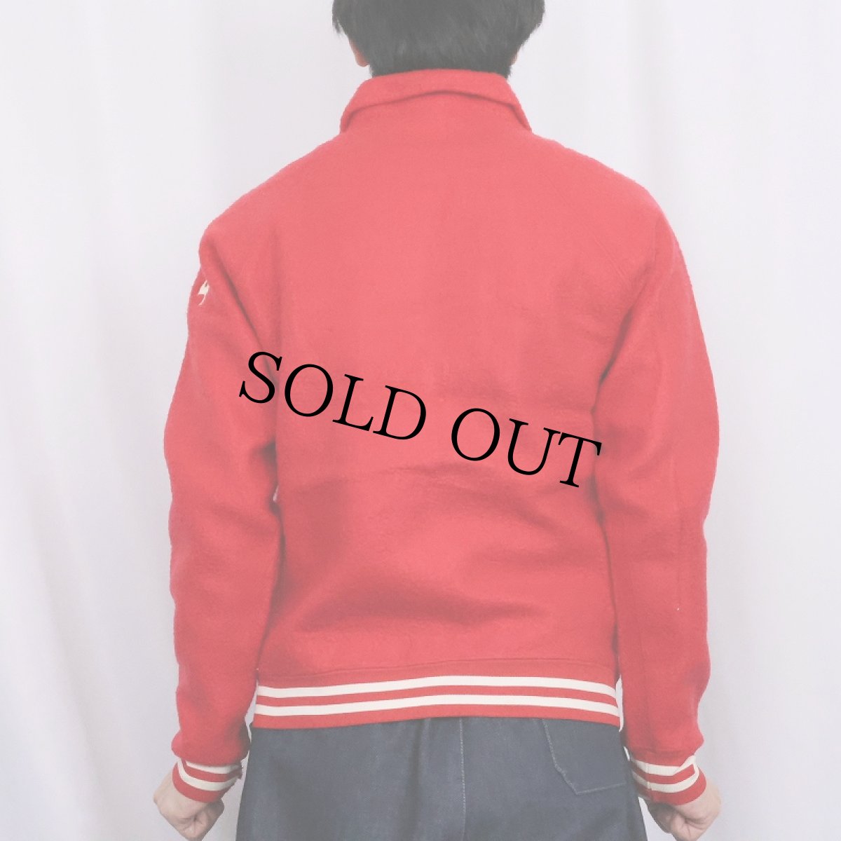 画像3: 60's Champion PRODUCTSタグ USA製 ナイロンスタジャン L (3)