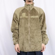 画像2: U.S.MILITARY ECWCS GEN3 Cold Weather コヨーテフリースジャケット LARGE-LONG (2)