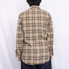 画像3: 70's PENDLETON USA製 チェック柄 ウールシャツ S (3)