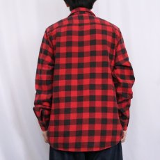 画像3: DENIM & SUPPLY RALPH LAUREN バッファローチェック柄 ヘビーネルシャツ L (3)
