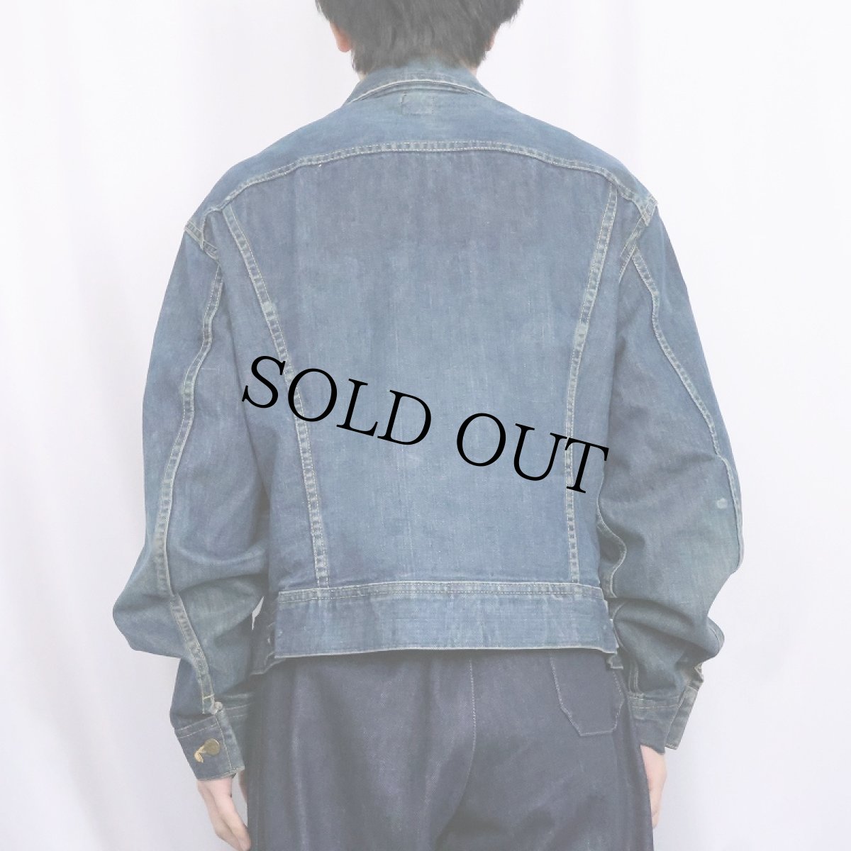 画像3: 70's Lee 101-J USA製 デニムジャケット SIZE46R (3)