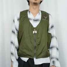 画像2: 50's U.S.AIR FORCE E-1 ラジオベスト LARGE (2)