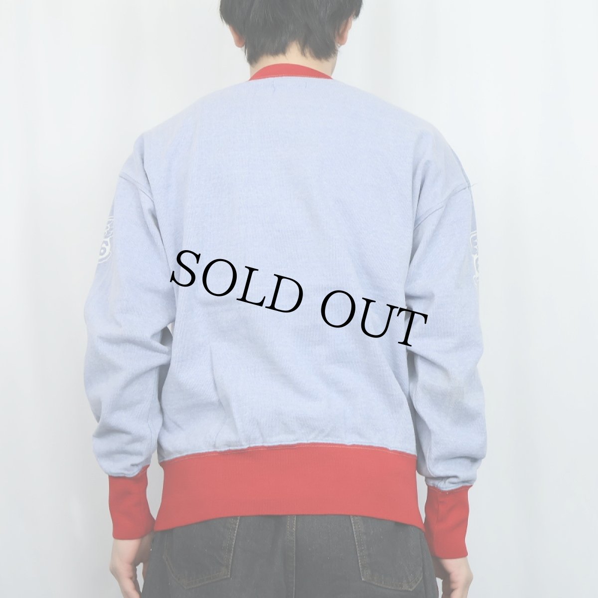 画像3: 60's "BANKS JETS" ウイングフット 2トーンスウェット (3)